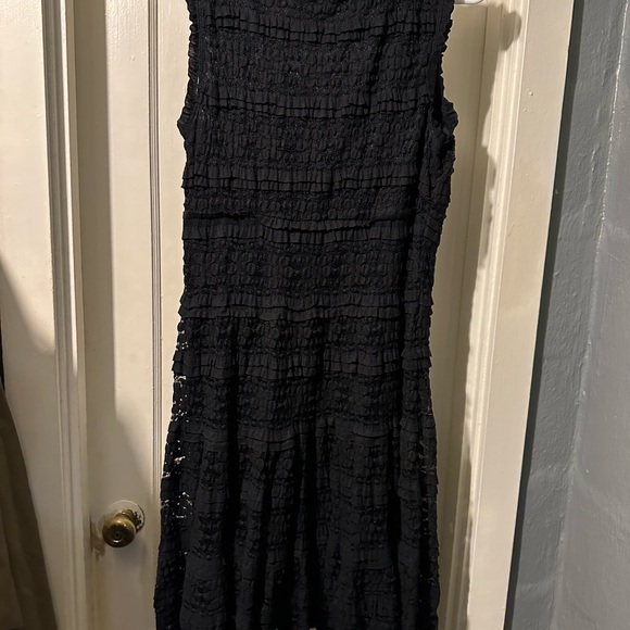 MAX EDITION Black Stretchy Lace XL Dress - Picture 6 of 12